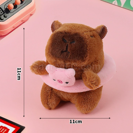 Customization Capybara plush doll keychain Corporate Gifts