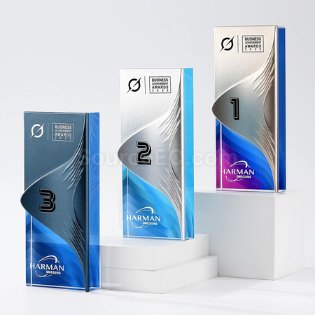 Customization Metal crystal trophy Corporate Gifts