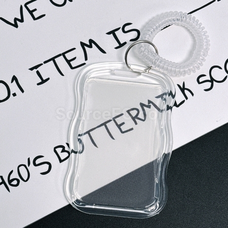 Customization Transparent sliding cover card holder Corporate Gifts