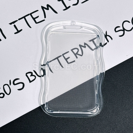 Customization Transparent sliding cover card holder Corporate Gifts