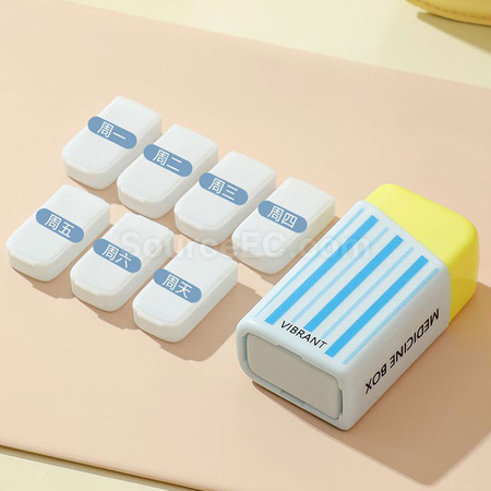 Customization Fun Portable Separate Pill Box Corporate Gifts