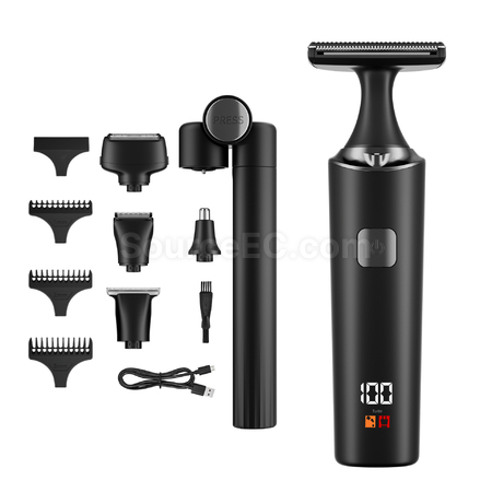 5-in-1 electric hair trimmer for men