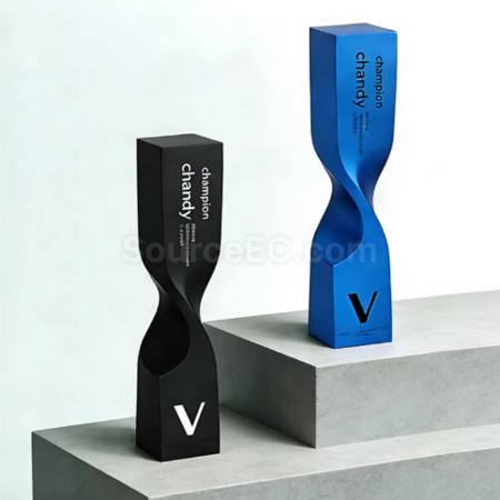 Customization Resin twisted column trophy Corporate Gifts
