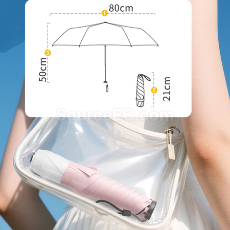 Customization Ultra-light Folding Umbrella Corporate Gifts
