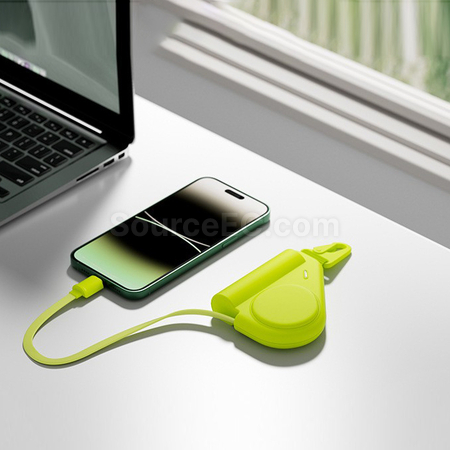 Customization Power Bank With Retractable Cable Corporate Gifts