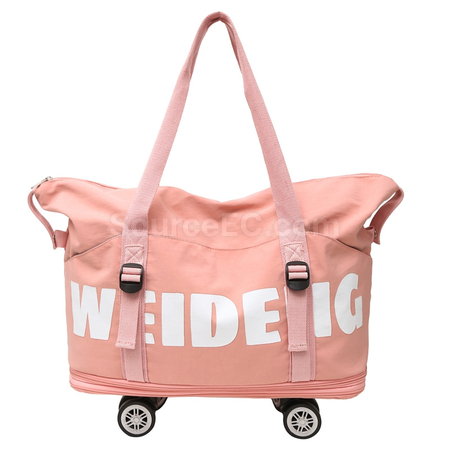 Customization Expandable wheeled travel bag with retractable handle Corporate Gifts