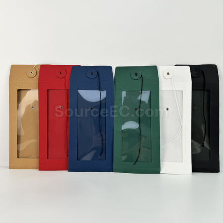 Customization Window-opening kraft paper bag Corporate Gifts