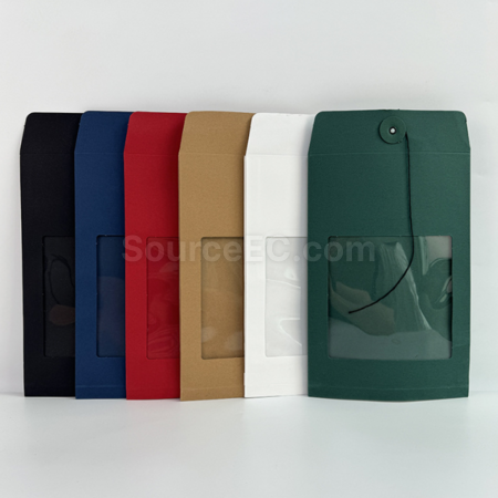 Customization Window-opening kraft paper bag Corporate Gifts
