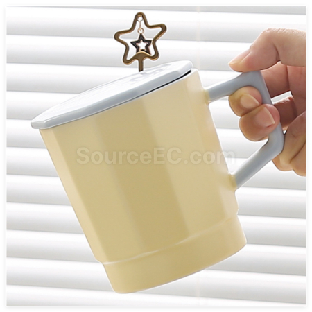 Customization Color-Blocked Ceramic Cup Corporate Gifts