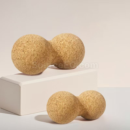 Customization Cork Yoga Peanut Fascia Ball Corporate Gifts