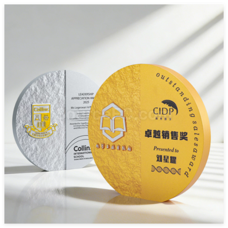 Creative Relief Acrylic Medal