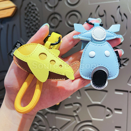 Customization Creative Leather Keychain Corporate Gifts