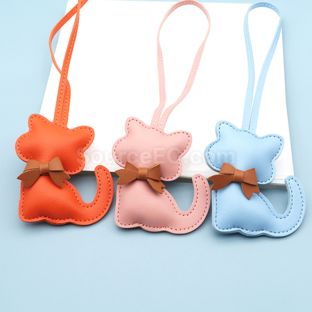 Customization Leather sausage dog pendant Corporate Gifts