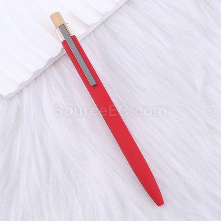 Customization Eco-friendly Bamboo-Wood Metal Ballpoint Pen Corporate Gifts