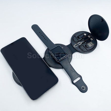 Customization 3-in-1 Fast Charging Magnetic Charging Multifunctional Data Cable Box Corporate Gifts