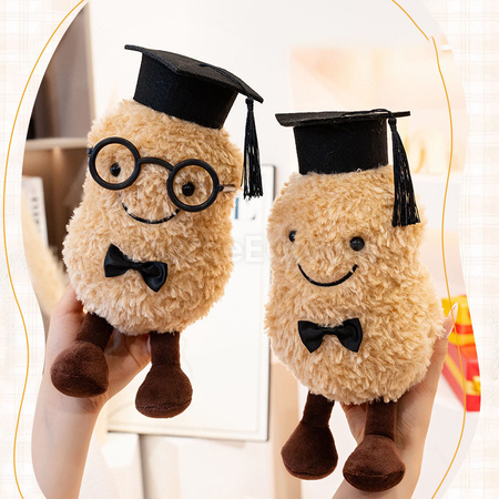 Customization Graduation Peanut and Potato Plush Dolls Corporate Gifts