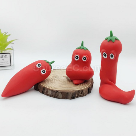 Customization Chili TPR Stress Relief Toy Corporate Gifts