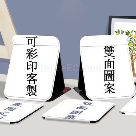 Customization Custom color printing available for folding mirrors Corporate Gifts