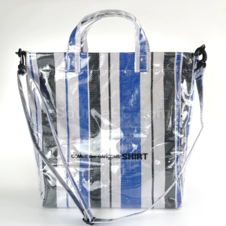 Customization PVC detachable Crossbody Woven Shopping Bag Corporate Gifts