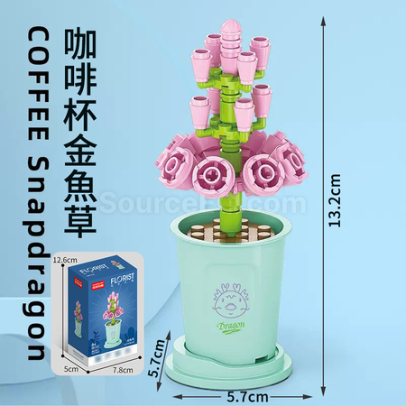 Customization Coffee Cup Plant Series Building Blocks-12 Constellations Series Corporate Gifts