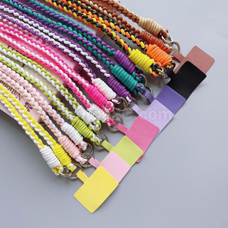 Customization Color-Blocked Woven Phone Strap Corporate Gifts