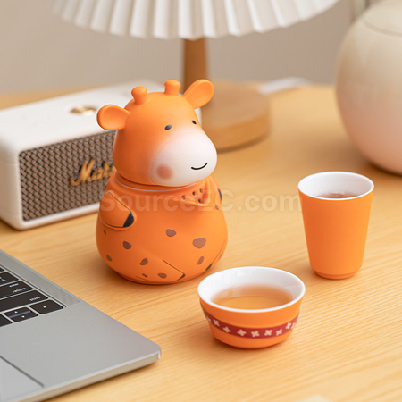Customization Giraffe Portable Travel Tea Set Corporate Gifts