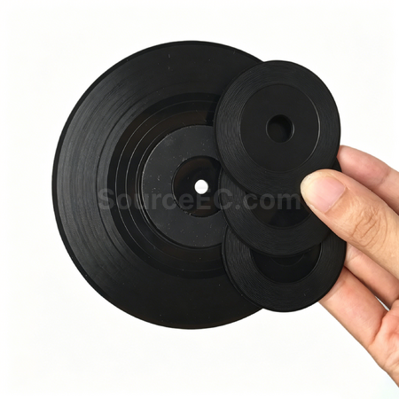 Customization Mini Vinyl Record Keychain Ornament Customizable Corporate Gifts