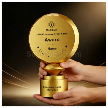 Customization Creative  Metal Trophy Corporate Gifts
