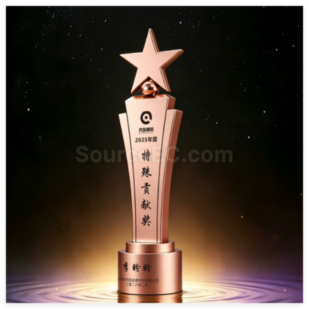 Customization Creative  Metal Trophy Corporate Gifts