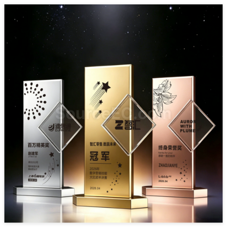 Customization Creative  Metal Trophy Corporate Gifts