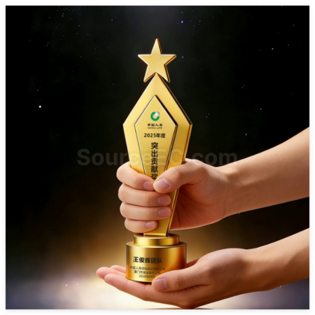 Customization Creative  Metal Trophy Corporate Gifts
