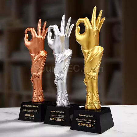 Customization OK Trophy Corporate Gifts