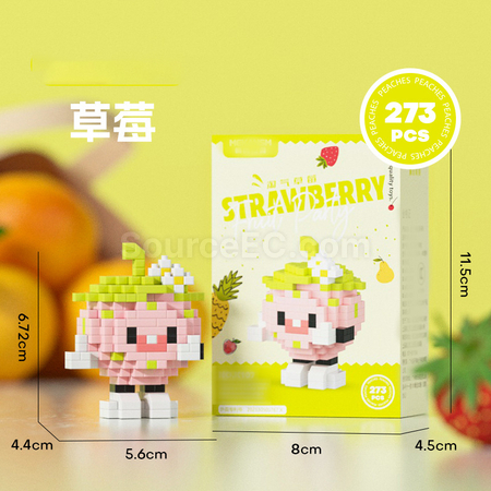 Customization Fruit Building Blocks Corporate Gifts