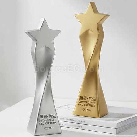 Customization Creative Resin Trophy Corporate Gifts