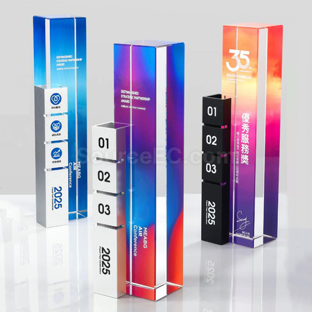 Customization Crystal Trophy Corporate Gifts