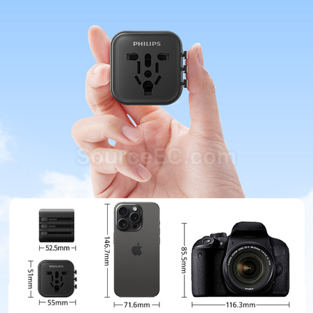 Customization Philips Travel Adapter Corporate Gifts