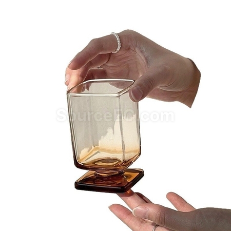 Customization Mellow Design Glass Cup Corporate Gifts