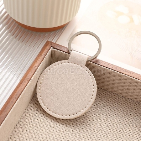 Customization PU Leather Keychain Corporate Gifts