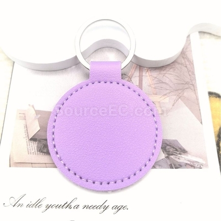 Customization PU Leather Keychain Corporate Gifts