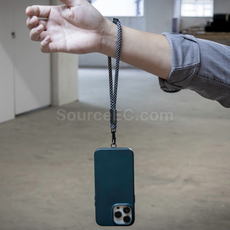 Customization Uncle Earth Ocean Recycling Material Eco-friendly Portable Charging Phone Lanyard Corporate Gifts