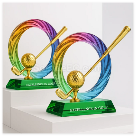Customization Golf Trophy Corporate Gifts