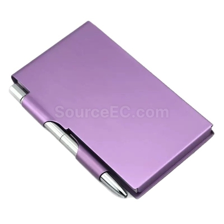 Customization Aluminum Alloy Notebook Card Holder Corporate Gifts