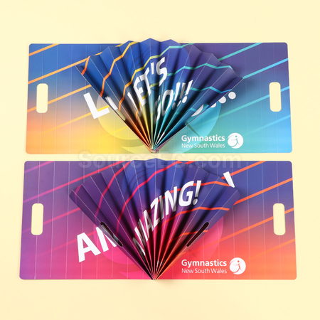 Customization Paper Handheld Clap Fan Corporate Gifts