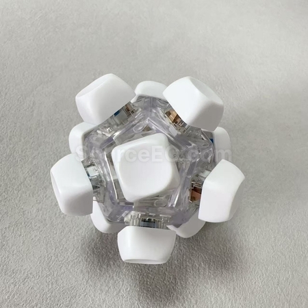 Customization 12-Key Round Ball Fidget Stress Relief Toy Corporate Gifts