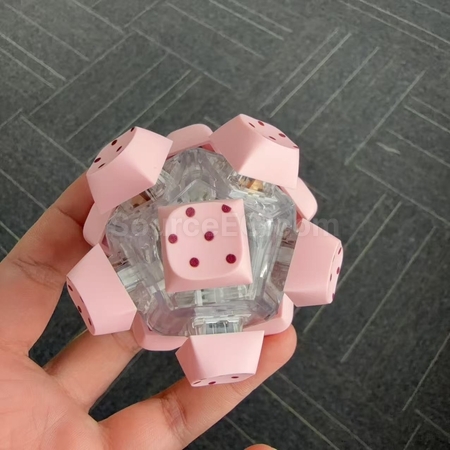 Customization 12-Key Round Ball Fidget Stress Relief Toy Corporate Gifts