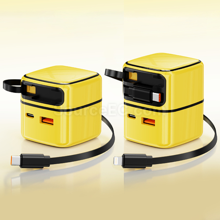 Customization 35W Gallium Nitride Pull-out Charger Corporate Gifts