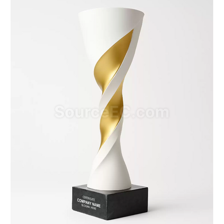 Customization Platinum Crystal Trophy Corporate Gifts
