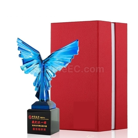 Customization Dream Wings Crystal Trophy Corporate Gifts
