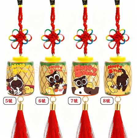 Customization Customizable mini lantern keychains Corporate Gifts