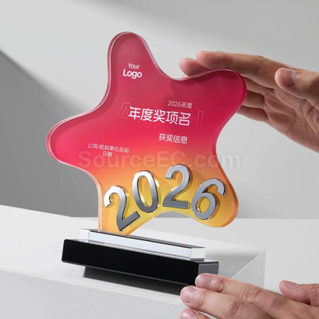 Customization 2026 Crystal Award Corporate Gifts